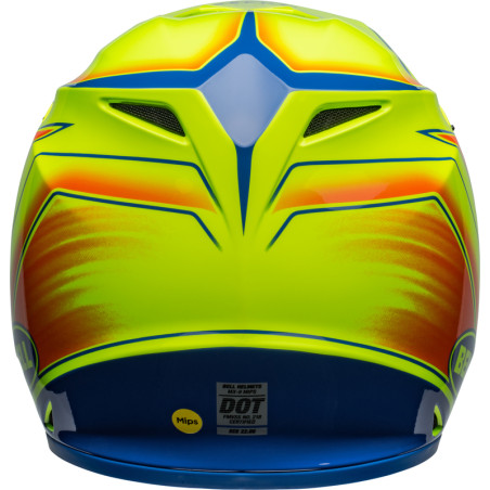 Casque BELL MX-9 Mips Taille M - Zone Gloss Retina Sear