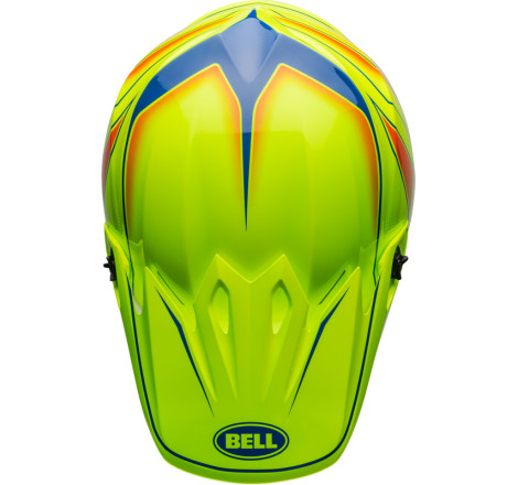 Casque BELL MX-9 Mips Taille M - Zone Gloss Retina Sear