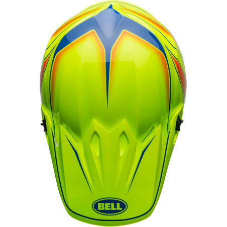 Casque BELL MX-9 Mips Taille M - Zone Gloss Retina Sear