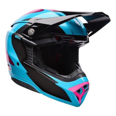 Casque BELL Moto-10 Spherical Taille S - Fluid Green Pink