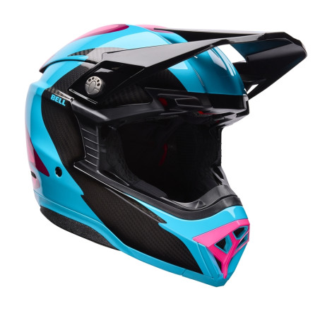Casque BELL Moto-10 Spherical Taille S - Fluid Green Pink