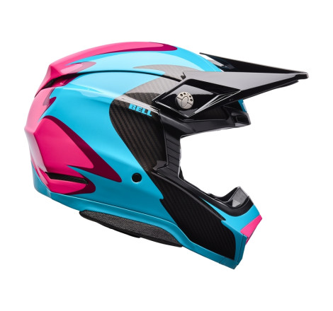 Casque BELL Moto-10 Spherical Taille S - Fluid Green Pink