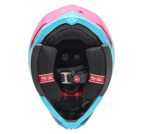 Casque BELL Moto-10 Spherical Taille S - Fluid Green Pink