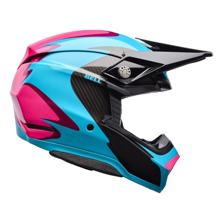 Casque BELL Moto-10 Spherical Taille M - Fluid Green Pink