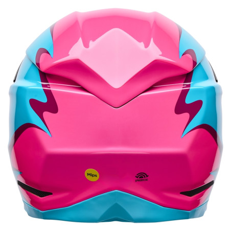 Casque BELL Moto-10 Spherical Taille M - Fluid Green Pink