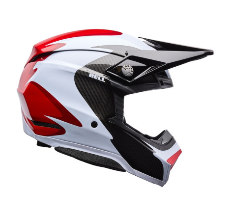 Casque BELL Moto-10 Spherical Taille S - Fluid Black/Red