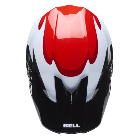 Casque BELL Moto-10 Spherical Taille S - Fluid Black/Red