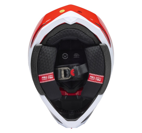 Casque BELL Moto-10 Spherical Taille S - Fluid Black/Red