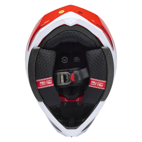 Casque BELL Moto-10 Spherical Taille S - Fluid Black/Red