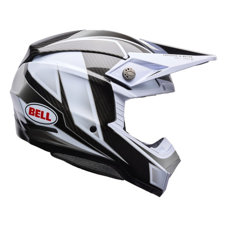 Casque BELL Moto-10 Spherical - Grid White/Black/Grey Taille XL