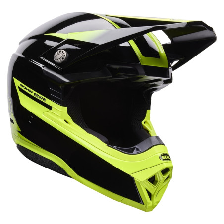Casque BELL Moto-10 Mips Taille XL - Fade Black Yellow