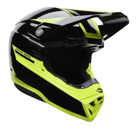 Casque BELL Moto-10 Mips Taille L - Fade Black Yellow
