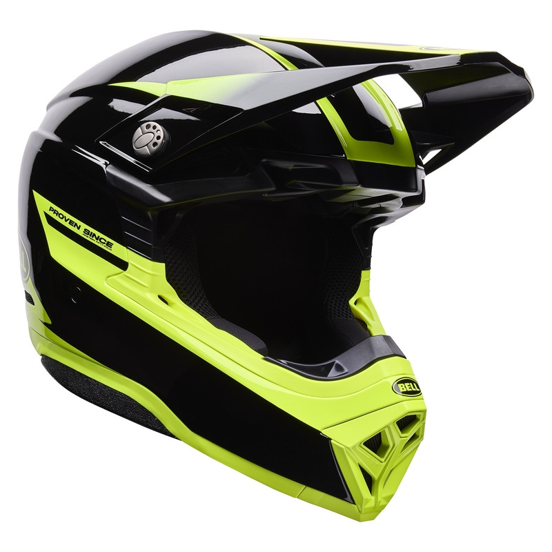 Casque BELL Moto-10 Mips Taille L - Fade Black Yellow