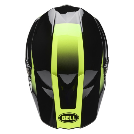 Casque BELL Moto-10 Mips Taille L - Fade Black Yellow