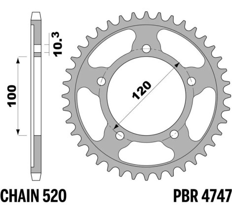 Couronne PBR acier renforcé - 520
