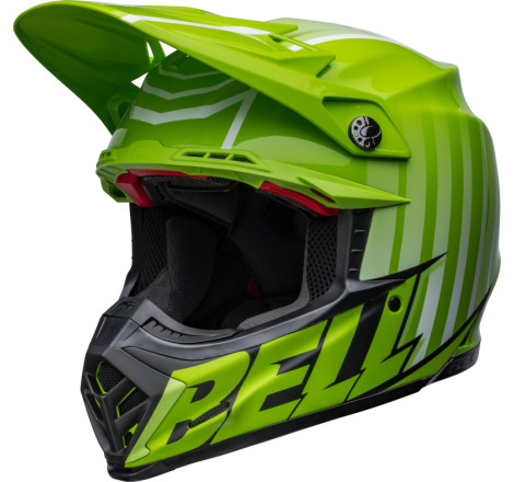 Casque BELL Moto-9S Flex - Sprint Matte/Gloss Green/Black