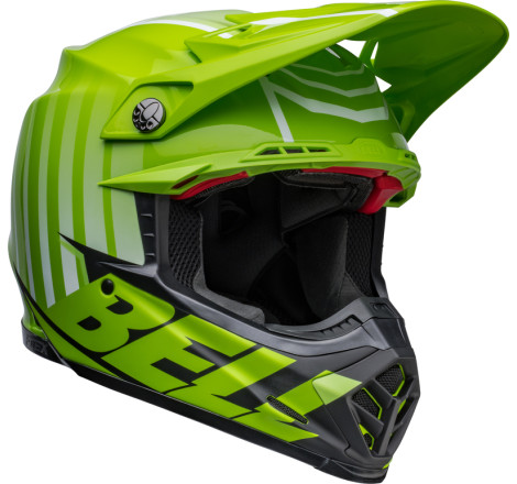 Casque BELL Moto-9S Flex - Sprint Matte/Gloss Green/Black