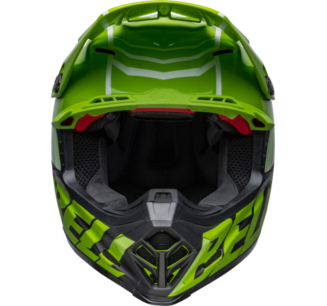 Casque BELL Moto-9S Flex - Sprint Matte/Gloss Green/Black