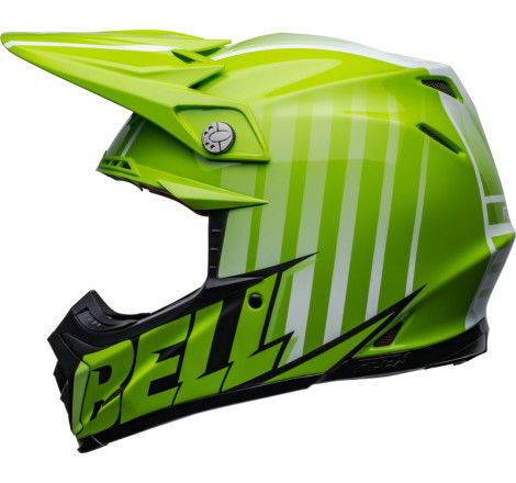 Casque BELL Moto-9S Flex - Sprint Matte/Gloss Green/Black