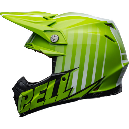 Casque BELL Moto-9S Flex - Sprint Matte/Gloss Green/Black