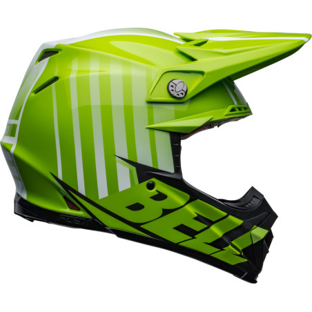 Casque BELL Moto-9S Flex - Sprint Matte/Gloss Green/Black