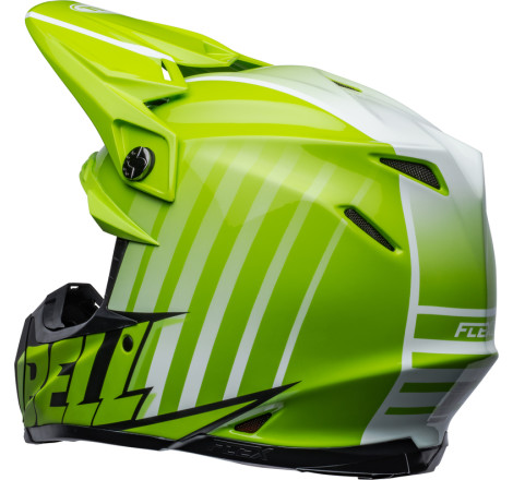 Casque BELL Moto-9S Flex - Sprint Matte/Gloss Green/Black