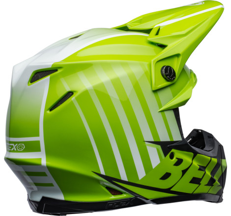 Casque BELL Moto-9S Flex - Sprint Matte/Gloss Green/Black