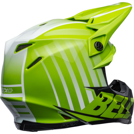 Casque BELL Moto-9S Flex - Sprint Matte/Gloss Green/Black