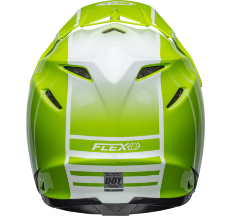 Casque BELL Moto-9S Flex - Sprint Matte/Gloss Green/Black