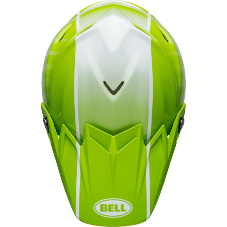 Casque BELL Moto-9S Flex - Sprint Matte/Gloss Green/Black