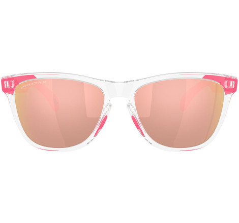 Lunettes de soleil OAKLEY Frogskins Clear - verres Prizm Rose Gold