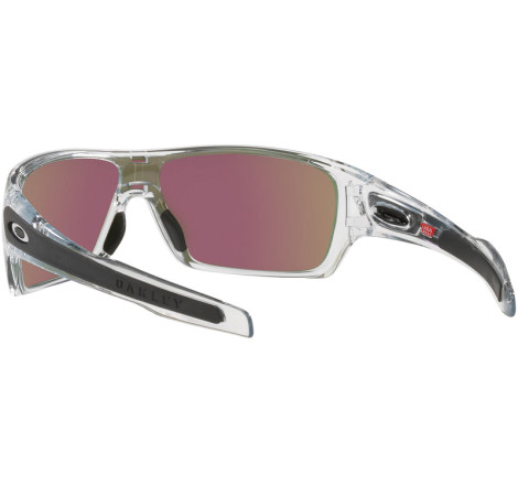 Lunettes de soleil OAKLEY Turbine Rotor Polished Clear - verres Prizm Sapphire