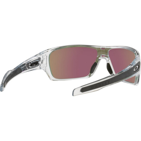 Lunettes de soleil OAKLEY Turbine Rotor Polished Clear - verres Prizm Sapphire