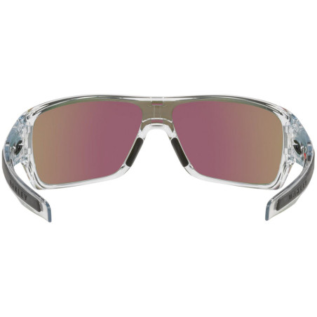 Lunettes de soleil OAKLEY Turbine Rotor Polished Clear - verres Prizm Sapphire