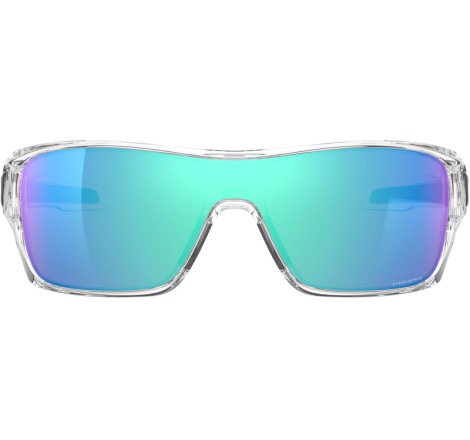 Lunettes de soleil OAKLEY Turbine Rotor Polished Clear - verres Prizm Sapphire