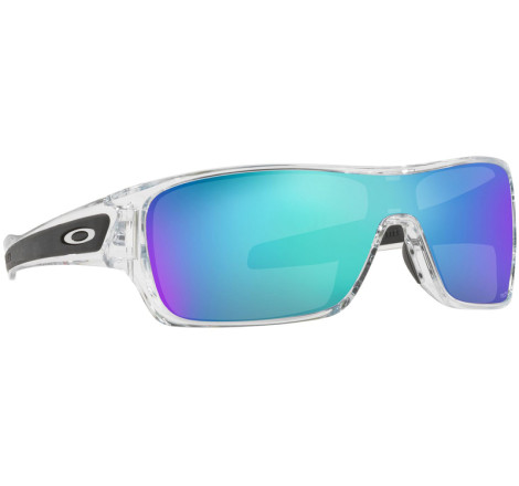 Lunettes de soleil OAKLEY Turbine Rotor Polished Clear - verres Prizm Sapphire