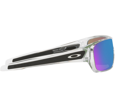 Lunettes de soleil OAKLEY Turbine Rotor Polished Clear - verres Prizm Sapphire