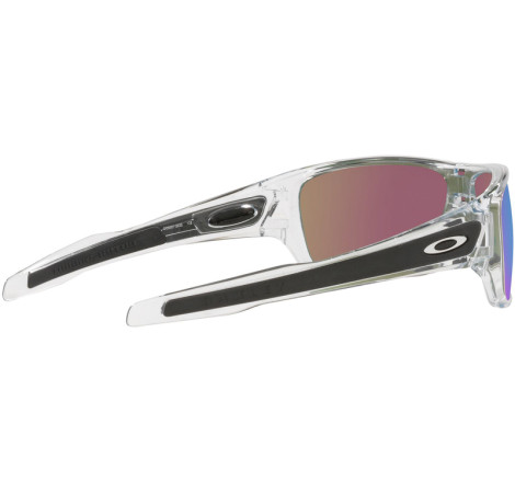 Lunettes de soleil OAKLEY Turbine Rotor Polished Clear - verres Prizm Sapphire