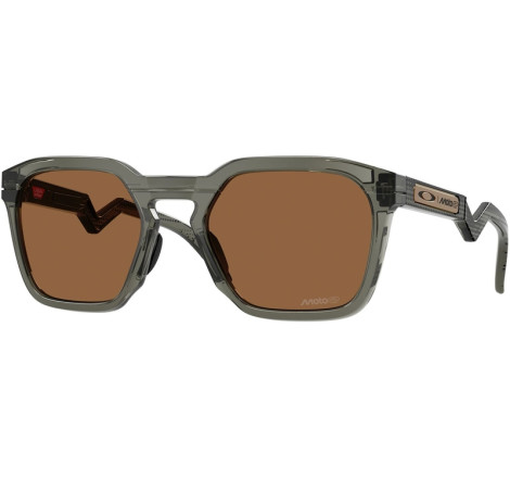 Lunettes de soleil OAKLEY HSTN SQ Grey Smoke - verres Prizm Bronze