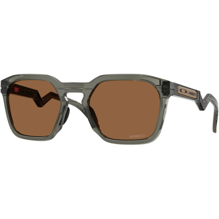 Lunettes de soleil OAKLEY HSTN SQ Grey Smoke - verres Prizm Bronze