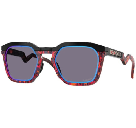 Lunettes de soleil OAKLEY HSTN SQ Polished Black - verres Prizm Sapphire Alt