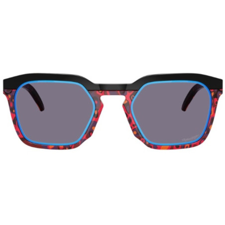Lunettes de soleil OAKLEY HSTN SQ Polished Black - verres Prizm Sapphire Alt