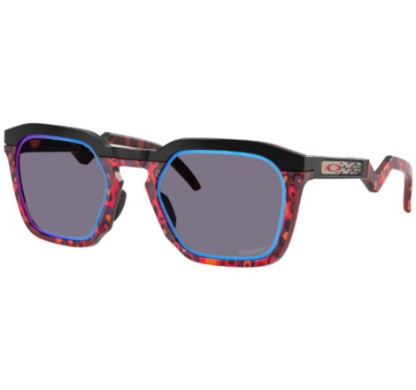 Lunettes de soleil OAKLEY HSTN SQ Polished Black - verres Prizm Sapphire Alt