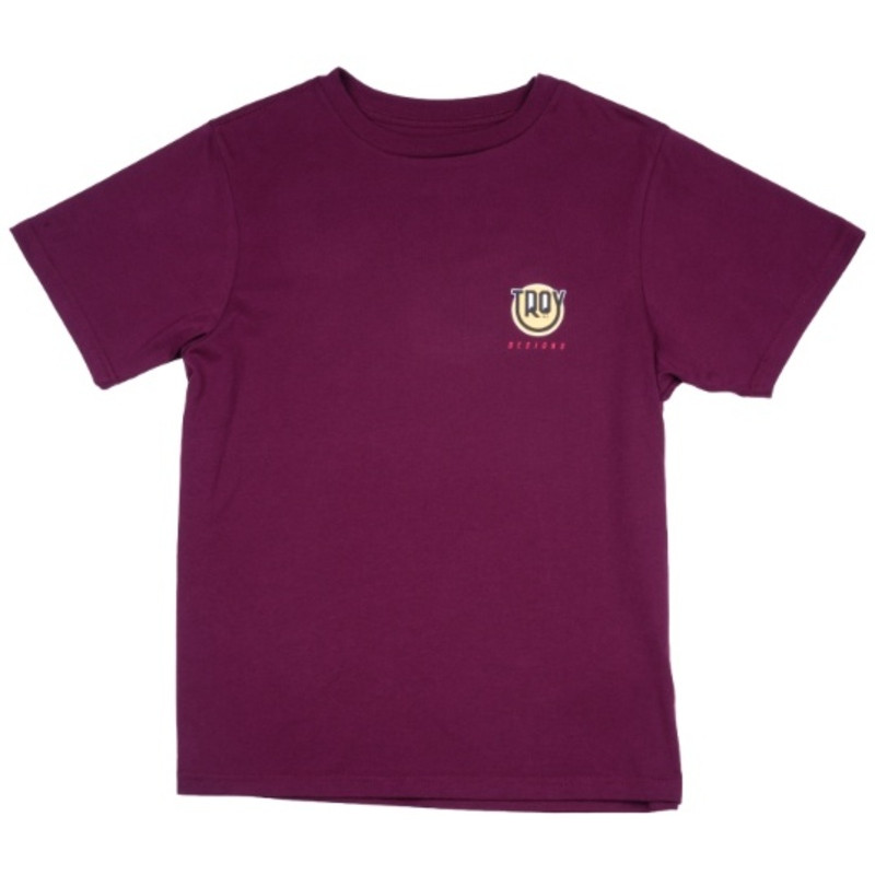 T-Shirt femme TROY LEE DESIGNS Happy Dayz - Sangria