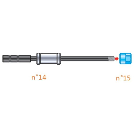 Jeu de pièces détachées NTN K3 pour kit extracteur de roulements 5-44