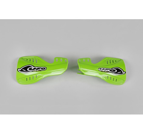 Protège-mains UFO vert KX Kawasaki KX125/250