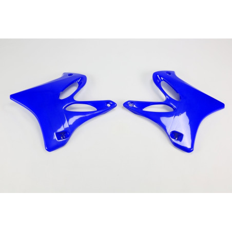Ouïes de radiateur UFO Bleu Reflex pour Yamaha YZ 125/250 2002 à 2014