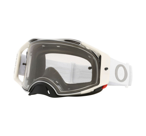 Masque OAKLEY Airbrake MX Tuff Blocks White – écran clair