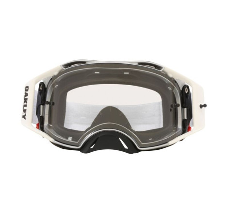 Masque OAKLEY Airbrake MX Tuff Blocks White – écran clair