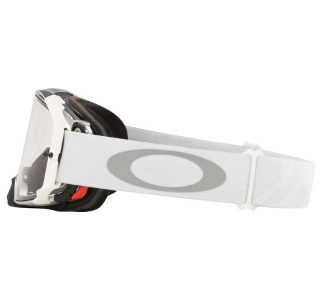 Masque OAKLEY Airbrake MX Tuff Blocks White – écran clair